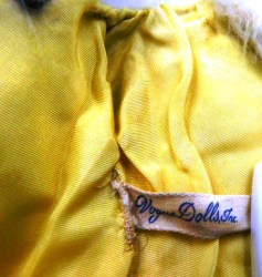 8 inch doll fur coat vogue label